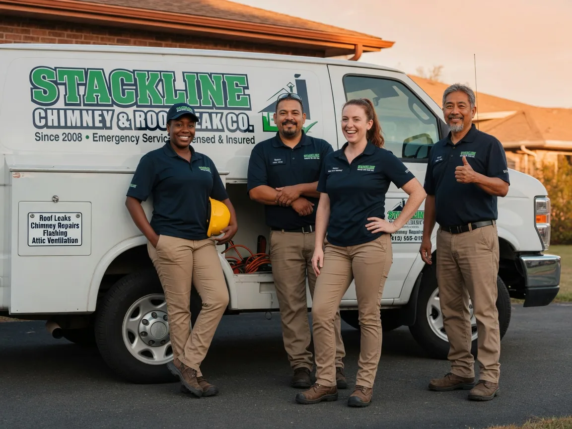 Chimney flashing repair company in Lowell, IN